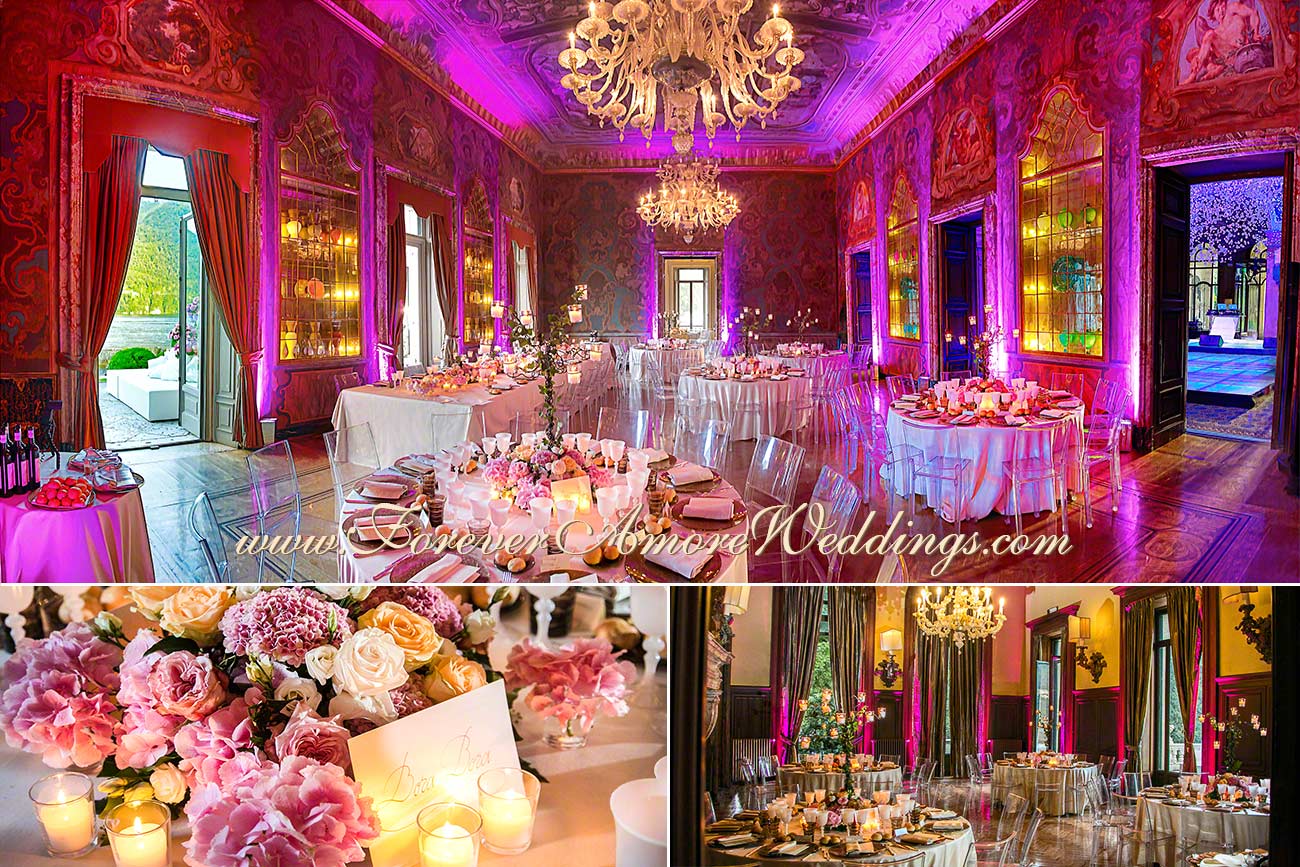luxury destination wedding at villa erba lake como